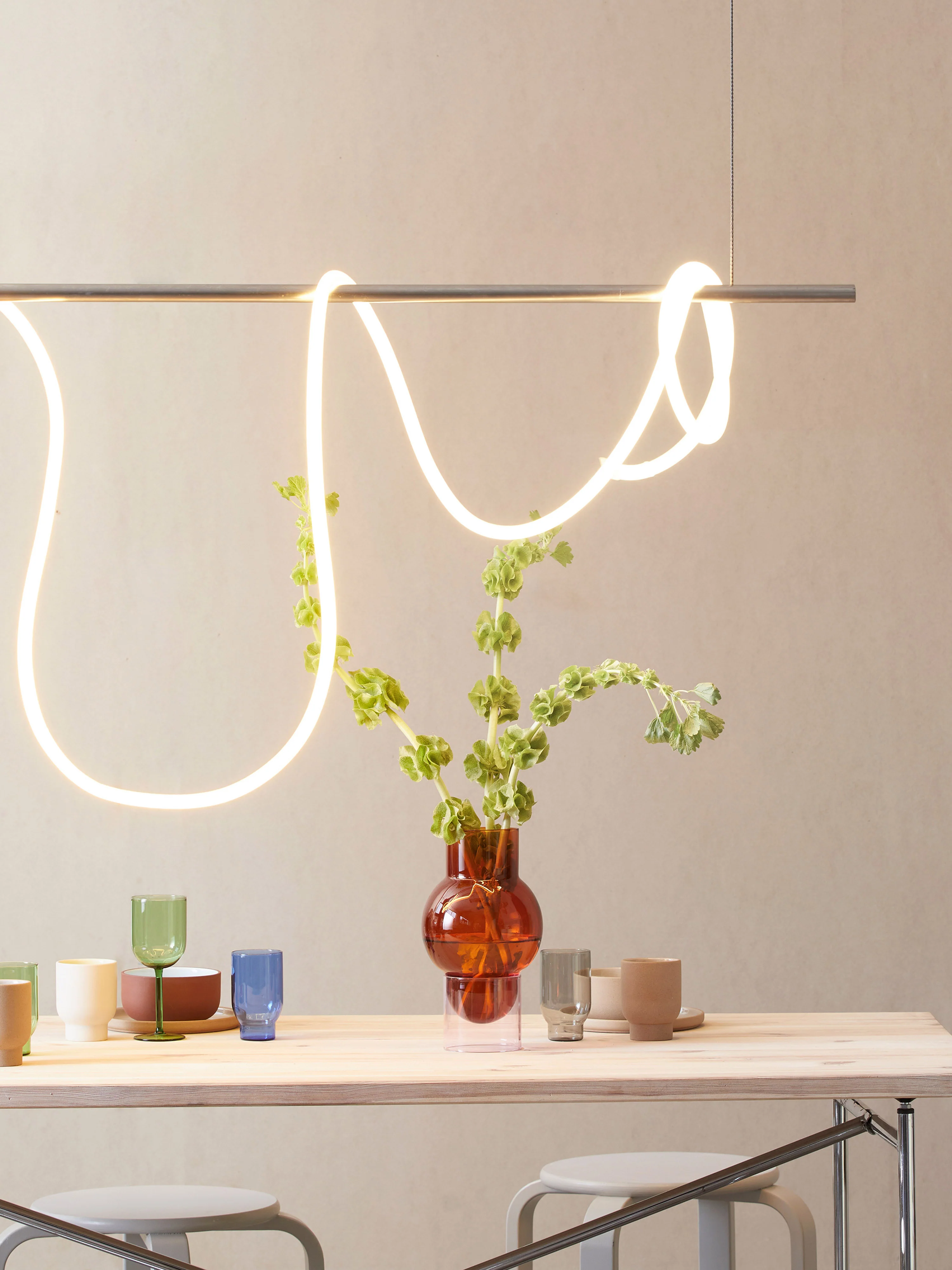 Dimmbare LED-Lichterkette Flex Tube