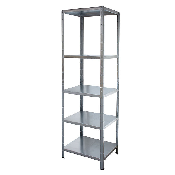étagère de garage en acier galvanisé H.200 x L.60 x P.50 cm Schulte Regalwelt Powermax