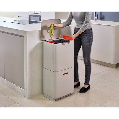 Joseph Joseph Totem Max Waste Separation 60L Bin Stone 30061