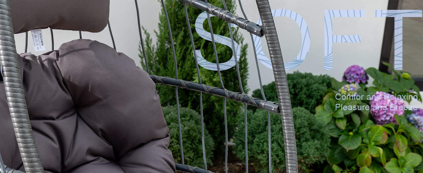 egg swing chair with stand