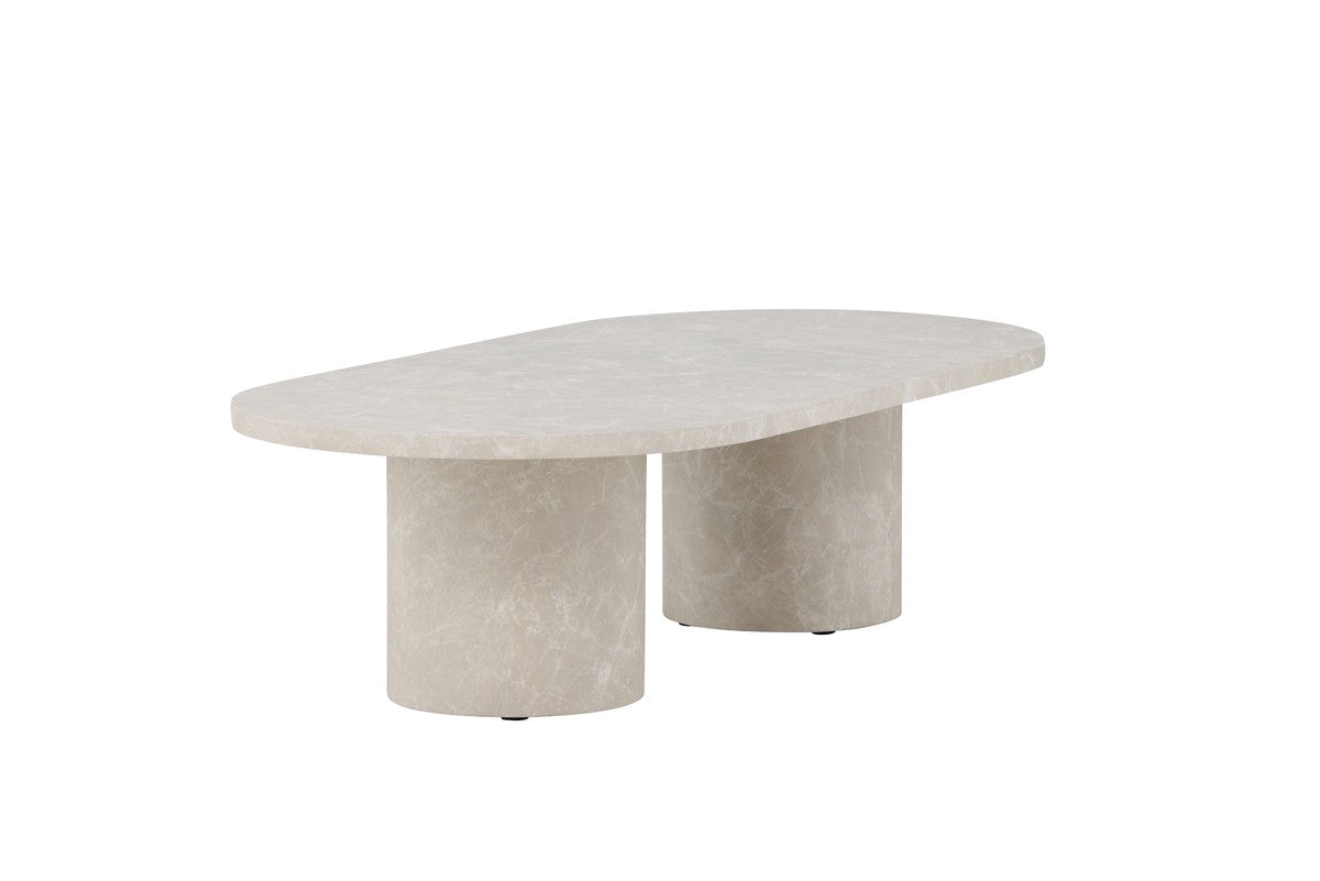 BRAM salontafel Mahigan - beige - 120 x 60 cm