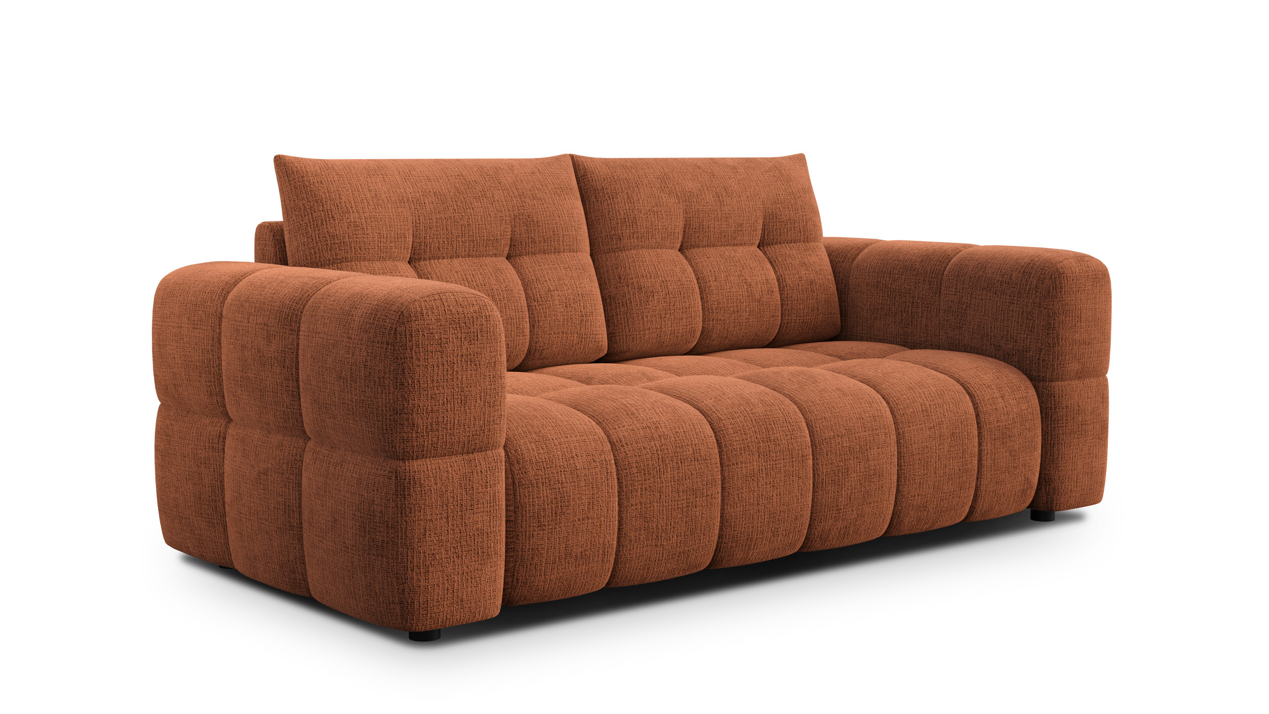 CLOUDI Sofa 2,5 osobowa , pomarańczowa