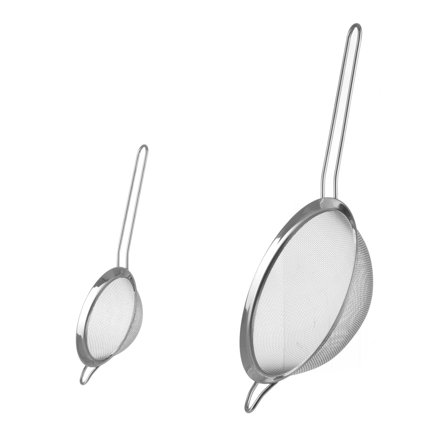Set 2 colini in acciaio inox
