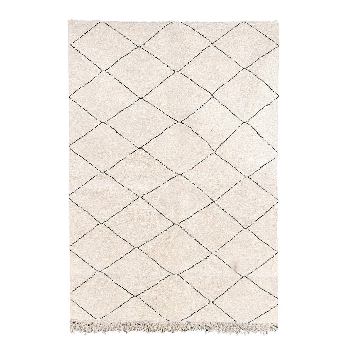 AFK Living vloerkleed Berber - handgemaakt - Wol - 80 cm x 240 cm