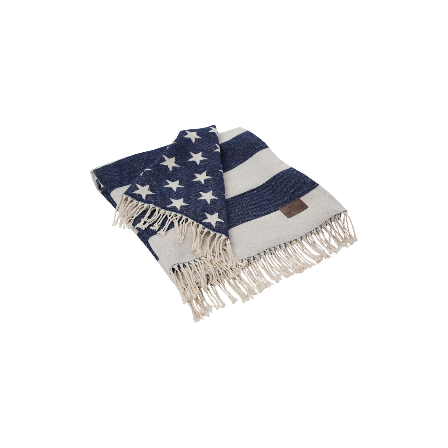Icons flag t&aelig;ppe, white/navy