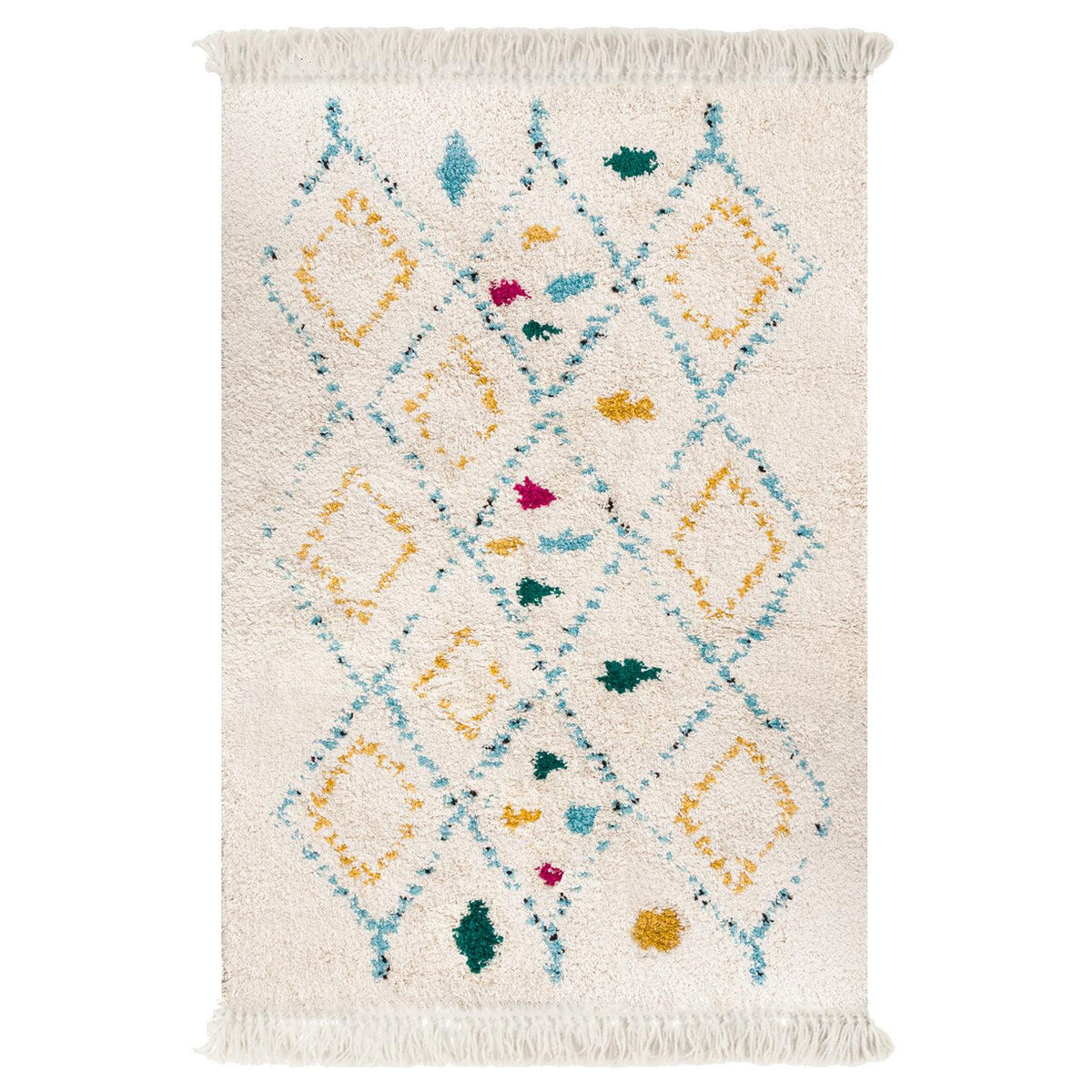 AFK Living vloerkleed Sinbad - zeer zacht - veelkleurig - 80 x 150 cm