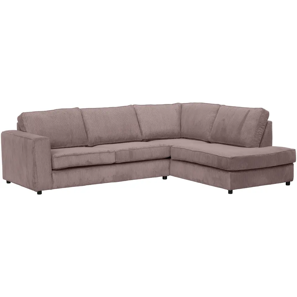 Hoekbank Stuttgart rechts - roze