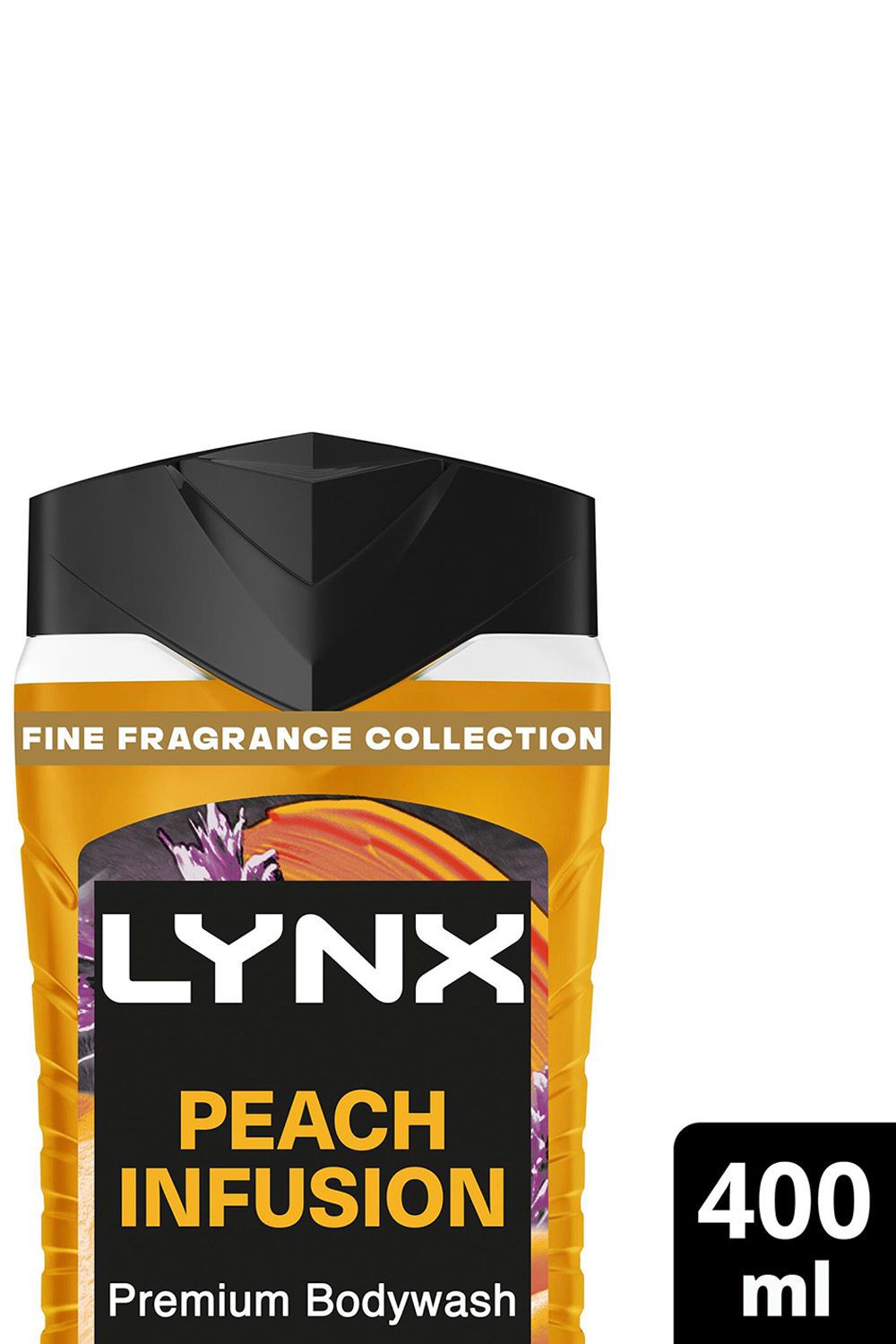 Lynx Lynx Peach Infusion Body Wash with 12Hrs of Freshness for Men, 400ml