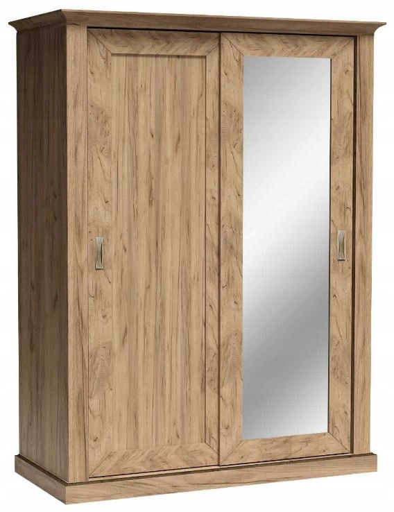 Kraft Złoty SZAFA PRZESUWNA 148 cm z lustrem ANTICA