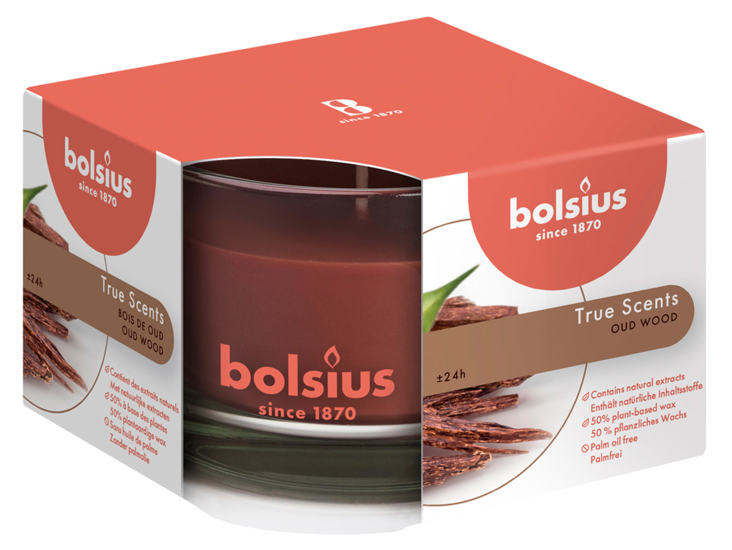 Świeca w szkle True Scents Drzewo Agarowe 6,6 cm