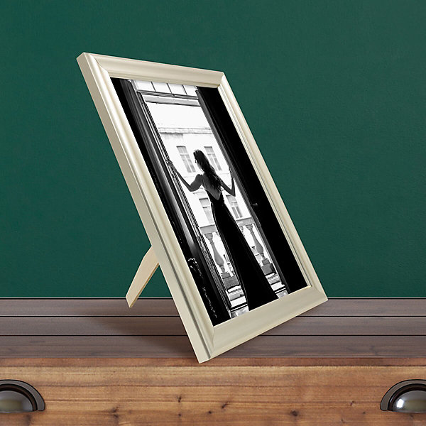 Cadre photo julia blanc doré 18x24 cm Fabriqué en France
