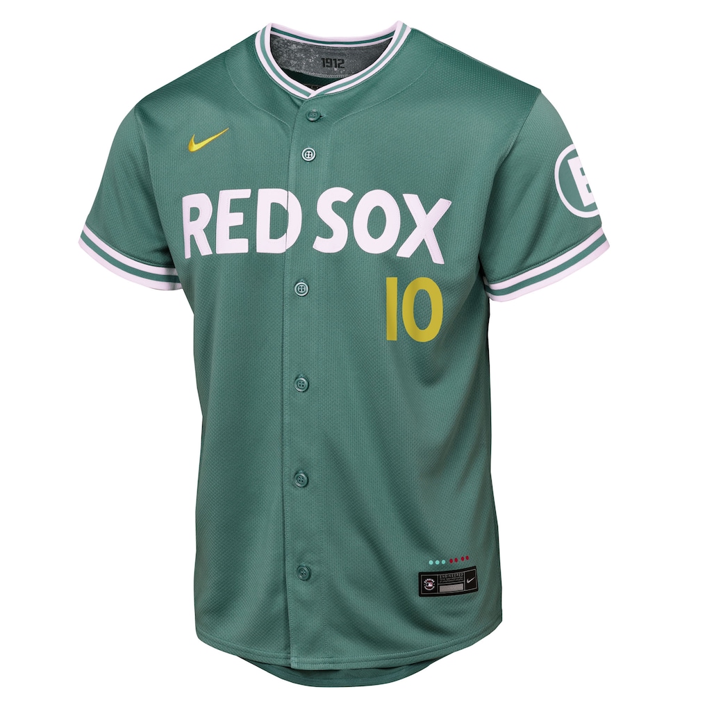 Trevor Story Boston Red Sox Nike Youth 2025 City Connect Limited Player Jersey - Green