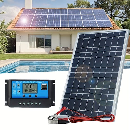 NNETM Outdoor Solar Power Generator with Detachable Controller