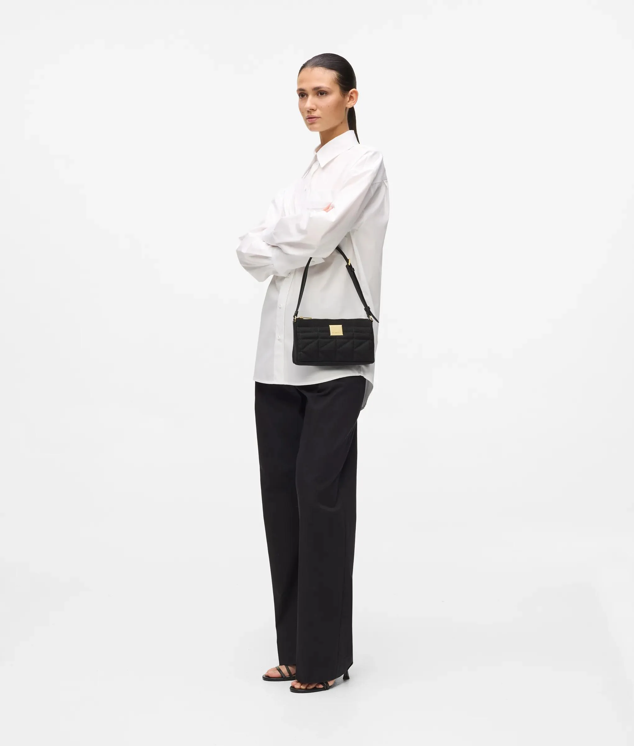Sac porté épaule en toile KL x Amber Valletta kuilt