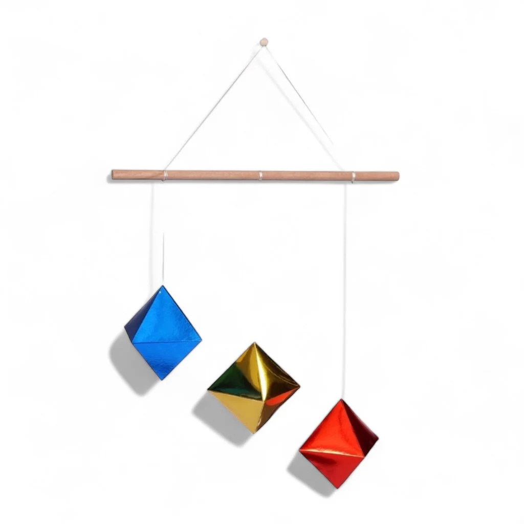 Montessori Set of 4x, Montessori Mobile Set, Montessori Baby, Newborn Montessori, Hanging Mobile, Ready to hang mobiles,