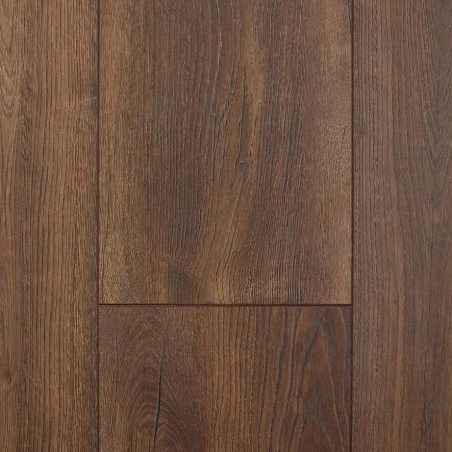 Kwantum Houtlook Laminaat | Extra Breed Laminaat | Laminaat Walsh Donker Eiken XL Plank Je berekent hoeveel meters je nodig hebt door lengte en breedte in te vullen