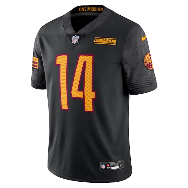 Sam Howell Washington Commanders Nike Alternate Vapor Untouchable Limited Jersey - Black