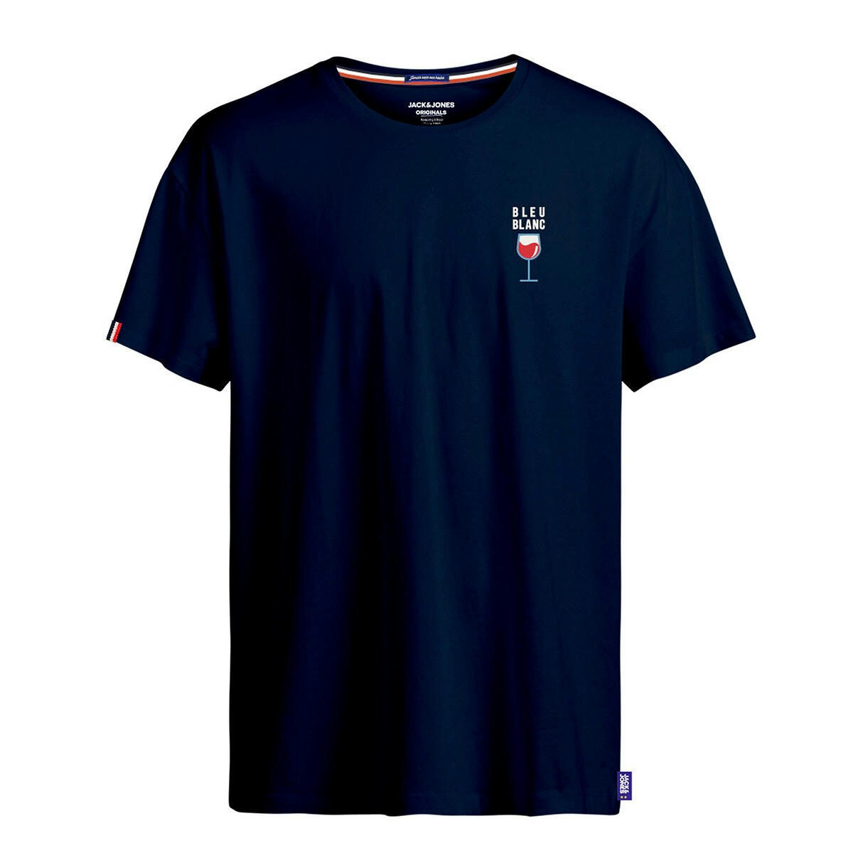 T-shirt col rond manches courtes