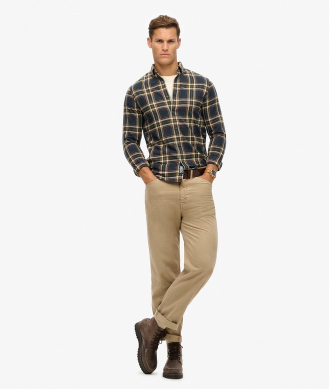Organic Cotton Vintage Check Shirt