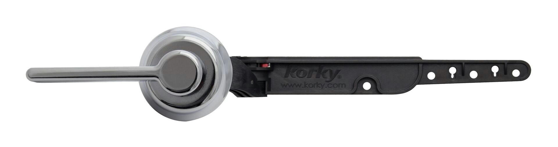 Korky StrongARM Universal Heavy-Duty Tank Toilet Lever, Chrome