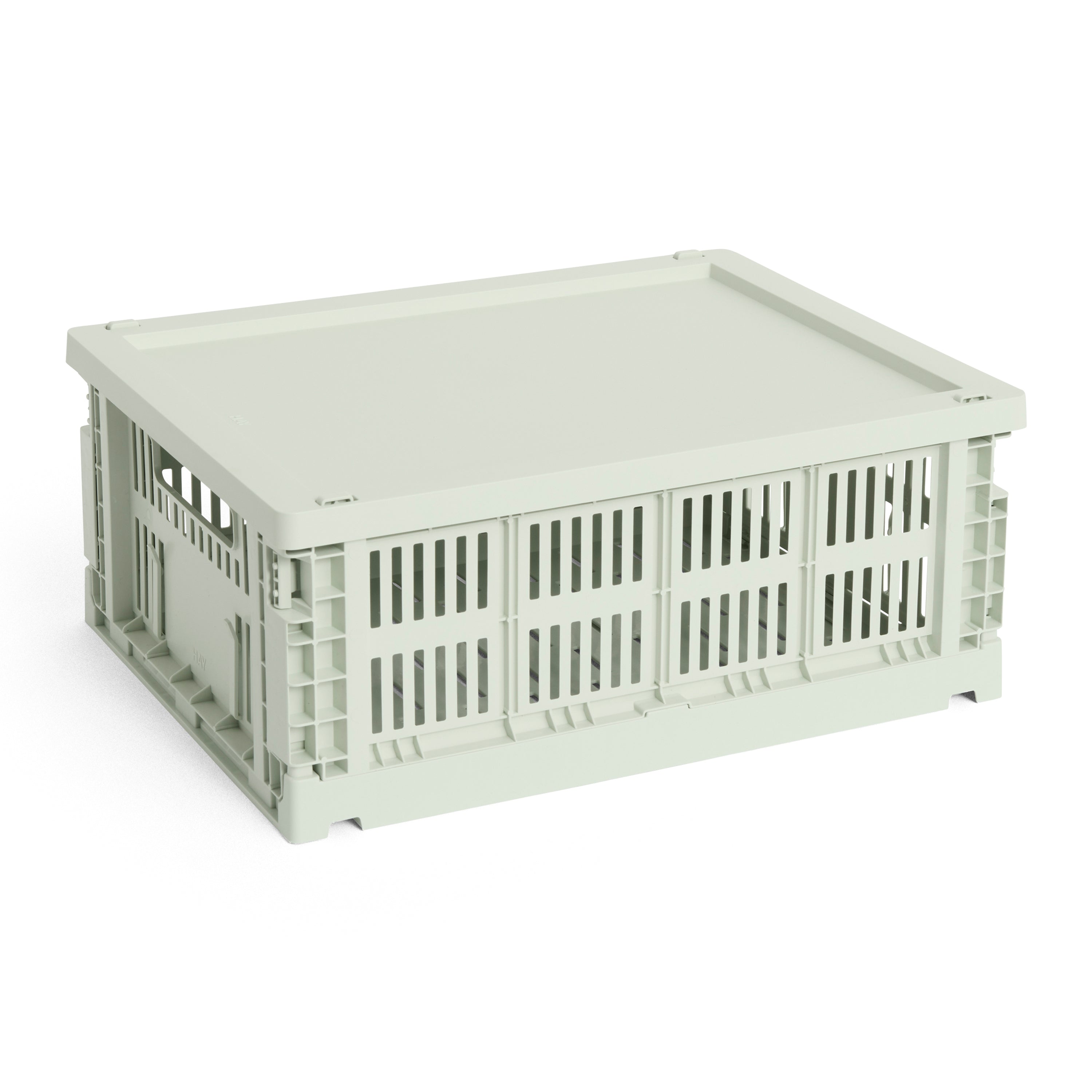 HAY Colour Crates Krat Deksel M - Rechthoekig - Mint