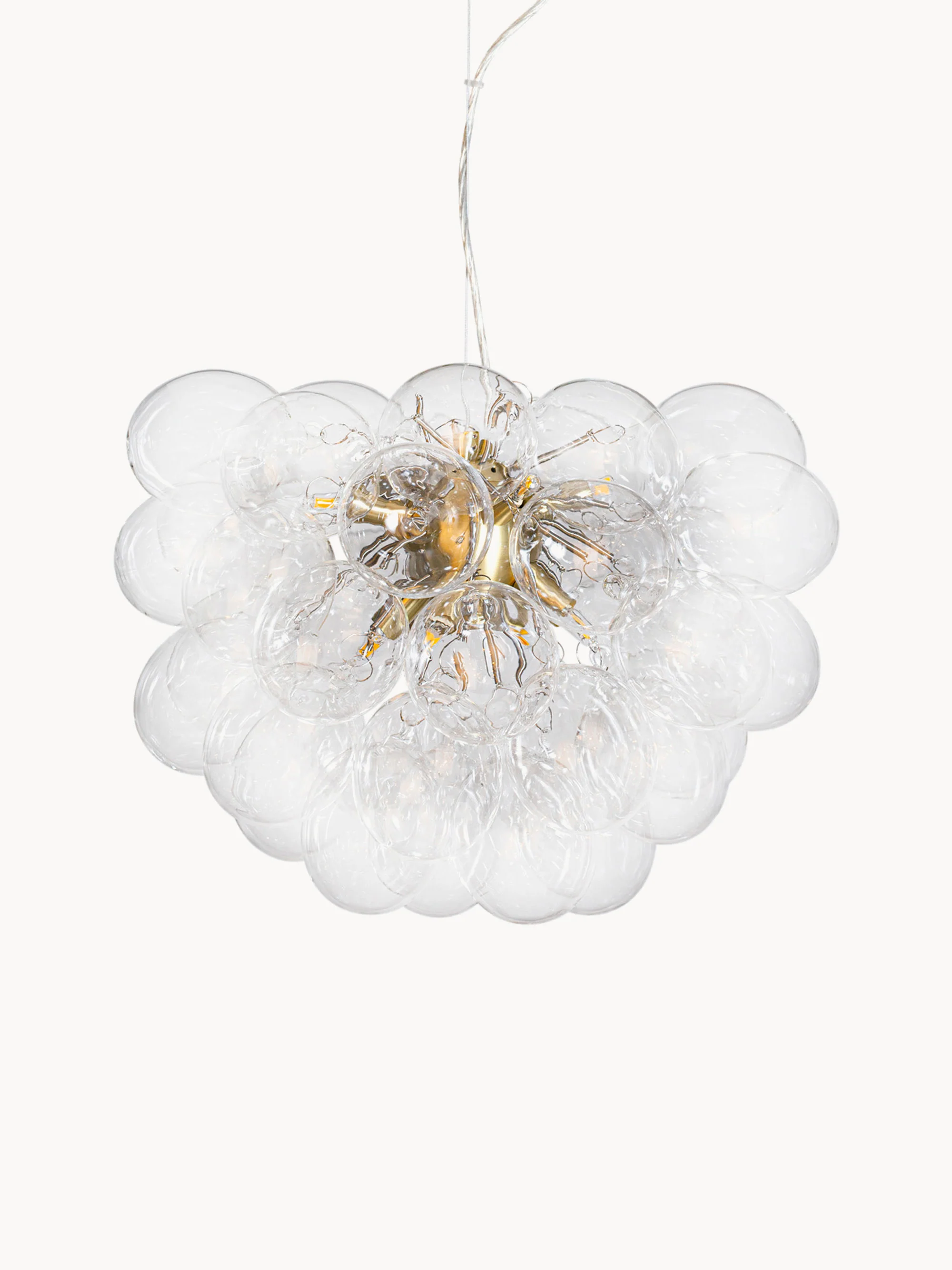 Mundgeblasene Pendelleuchte Gross