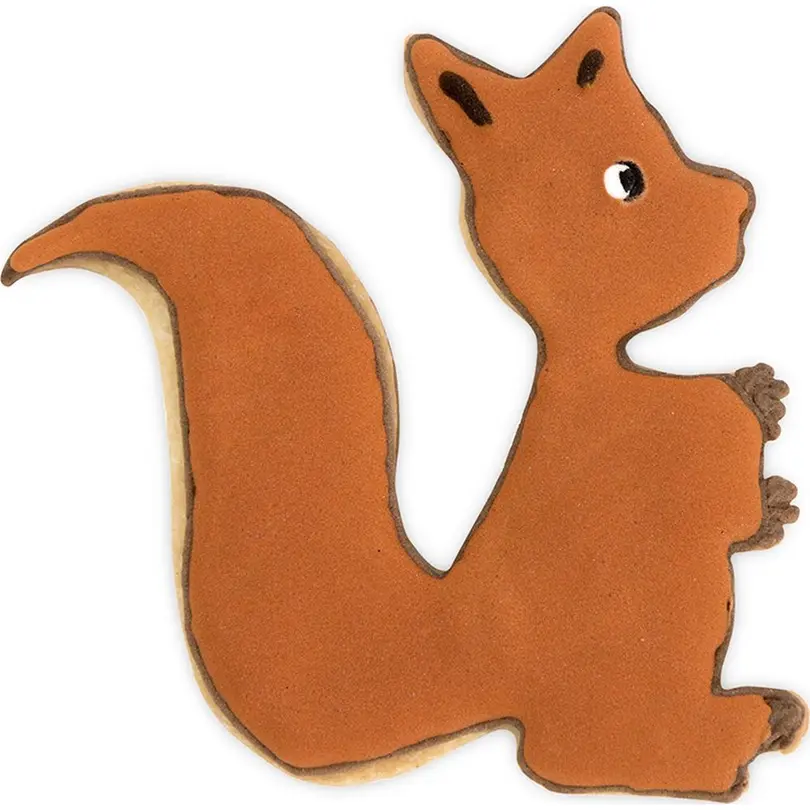 Ausstecher 5er-Set Eichhörnchen