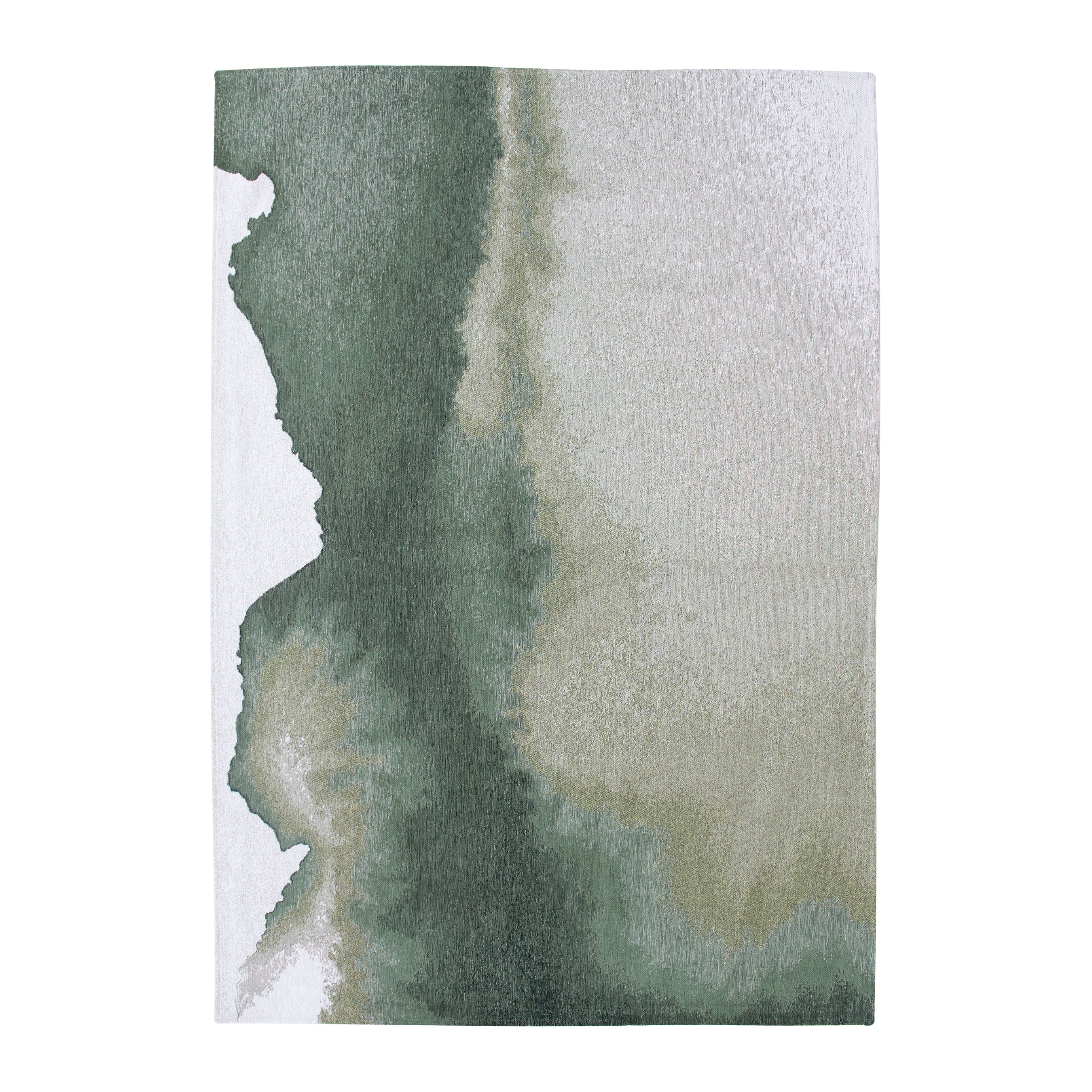 Louis de Poortere Lagoon Vloerkleed 80 x 150 cm - Palm Green Meditatio