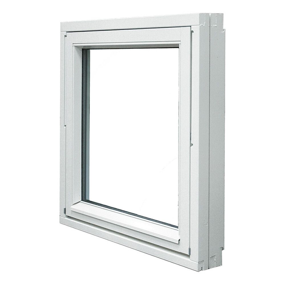 VINDU ULDAL TOPPSVING 12X12 2-GLASS HVIT