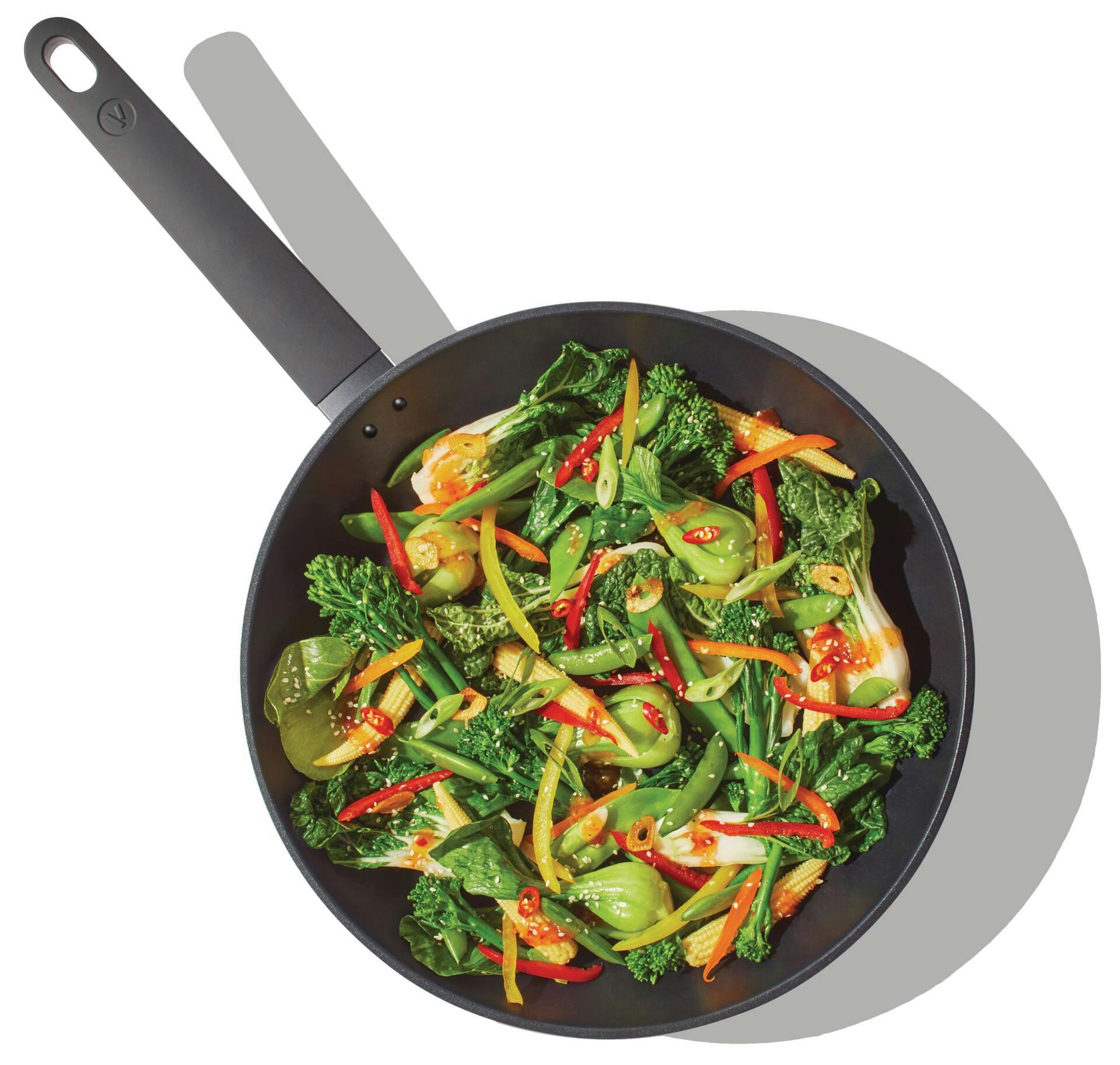 Vida by PADERNO Non-Stick Aluminum Frypan, Black