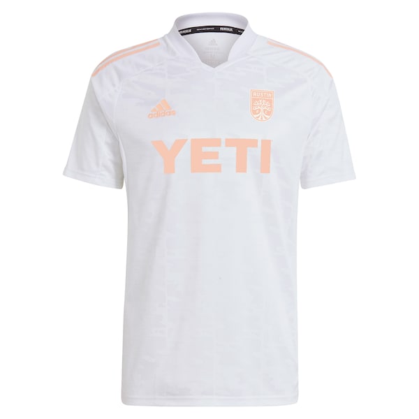 Austin FC adidas 2022 Primeblue Replica Jersey - White