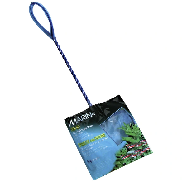 Fangnetz, für Fische, Nylon, blau, 10 - 23 cm