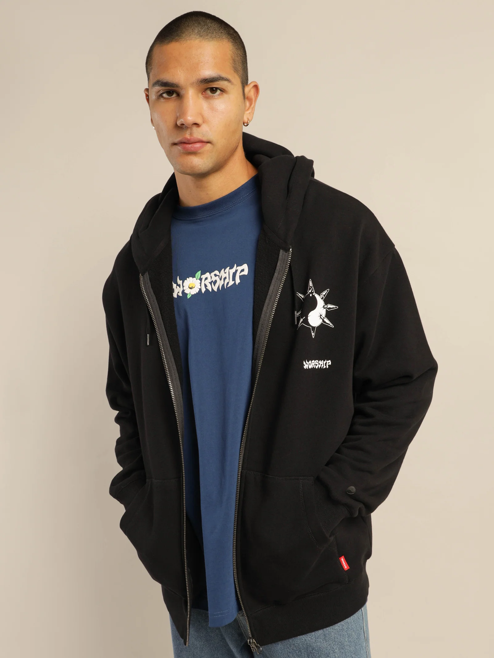 Morning Star Zip Hoodie