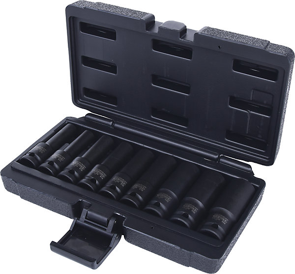 KS Tools - 515.1050 - Jeu de 9 douilles à chocs TORX 1/2'', E10-E11-E12-E14-E16-E18-E20-E24