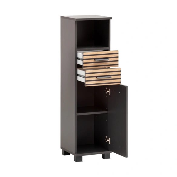 Highboard »Katta«, BxH: 30,3 x 110,5 cm, anthrazit