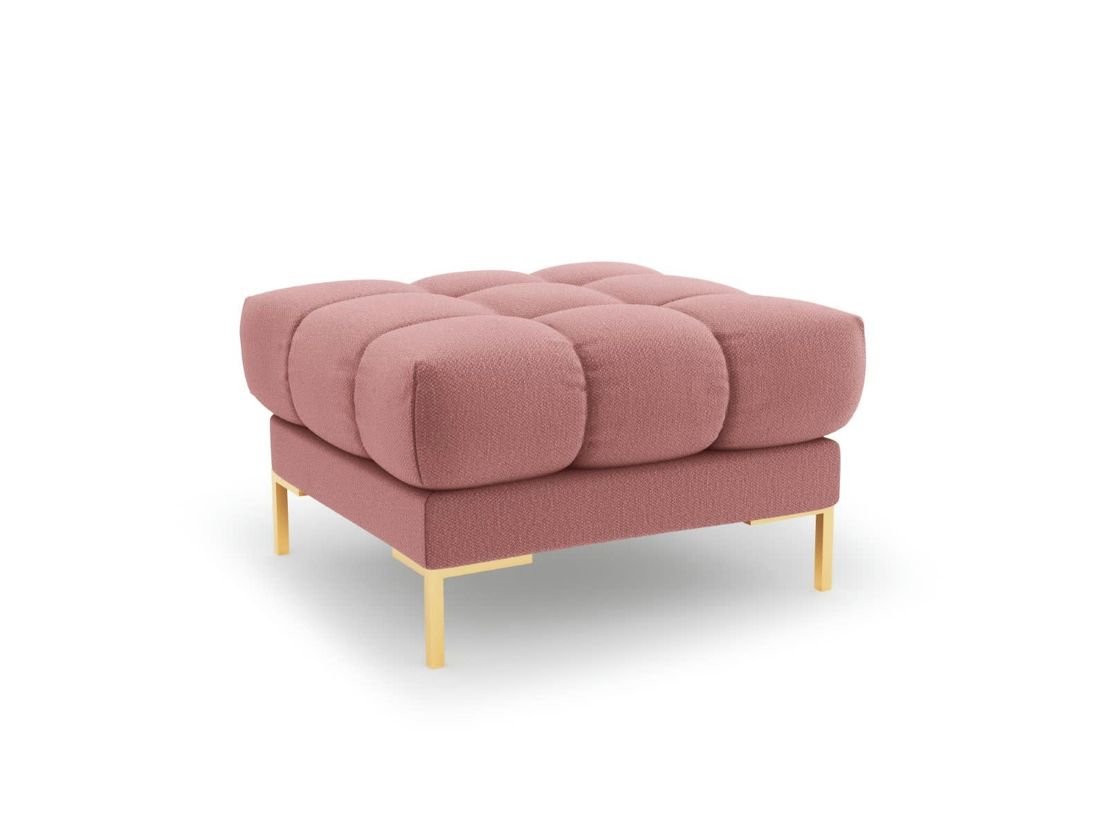 MAMAIA - Pouf 1 place en tissu structurel rose