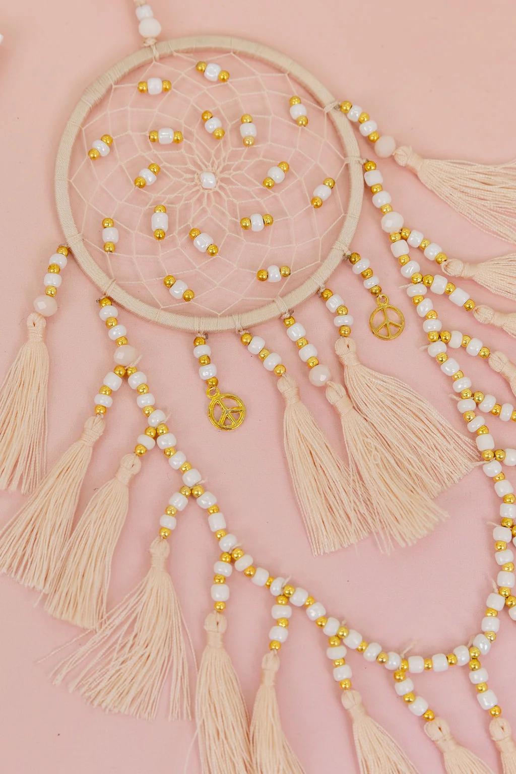 Cream Dreamcatcher