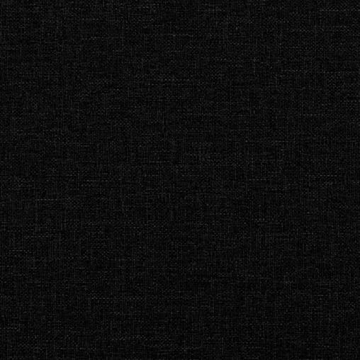 NNEVL 2 Piece Sofa Set with Pillows Black Fabric