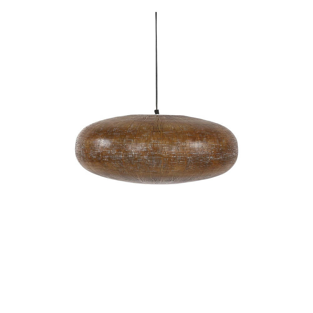 AMANI - Suspension en métal D56x24cm rouille