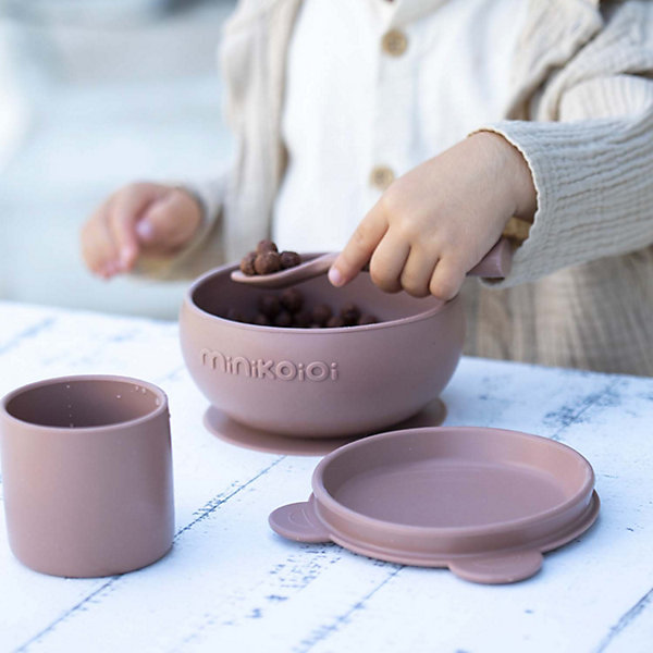 Coffret mes premiers repas Bol Cuillère Gobelet