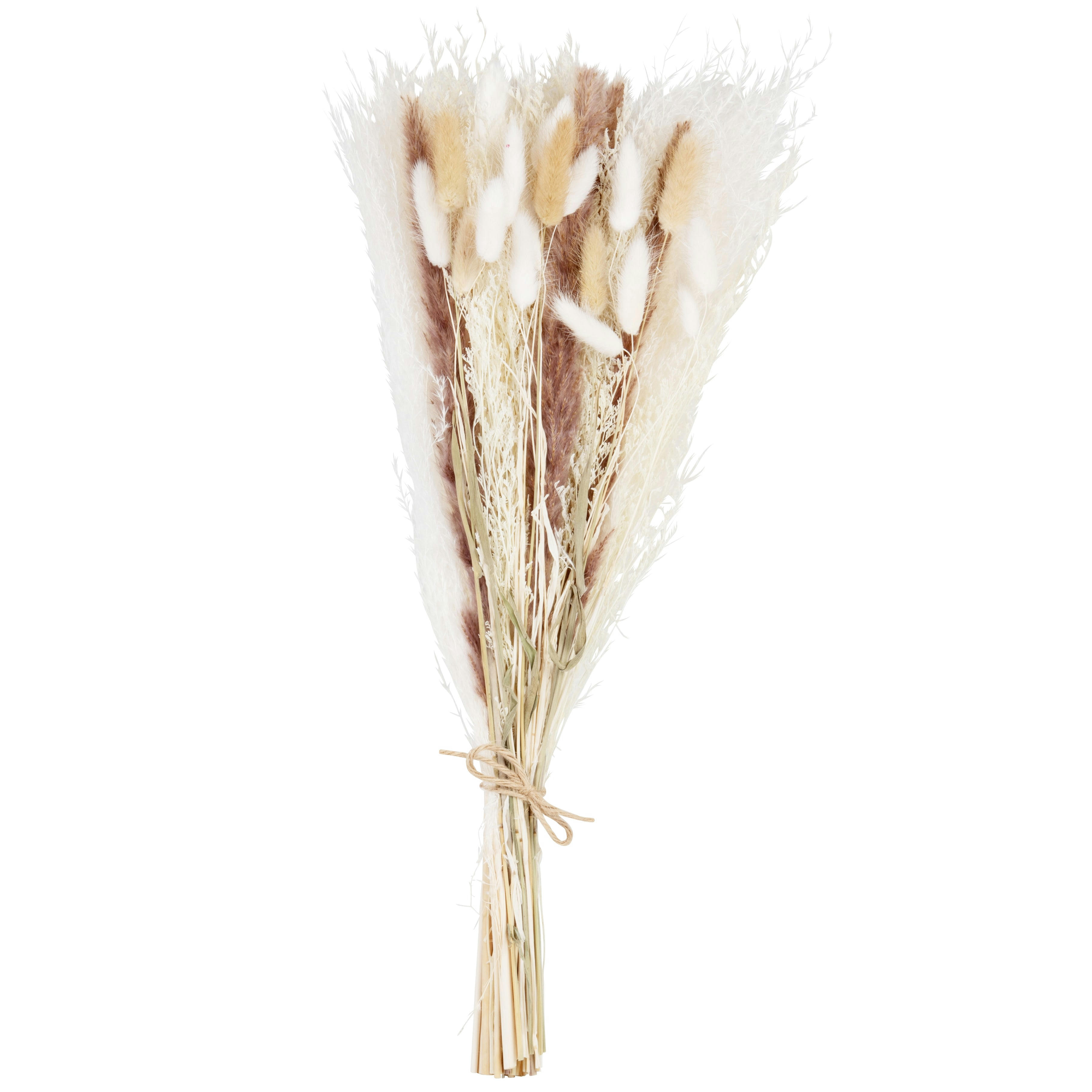 THEA - Bouquet de fleurs séchées beiges