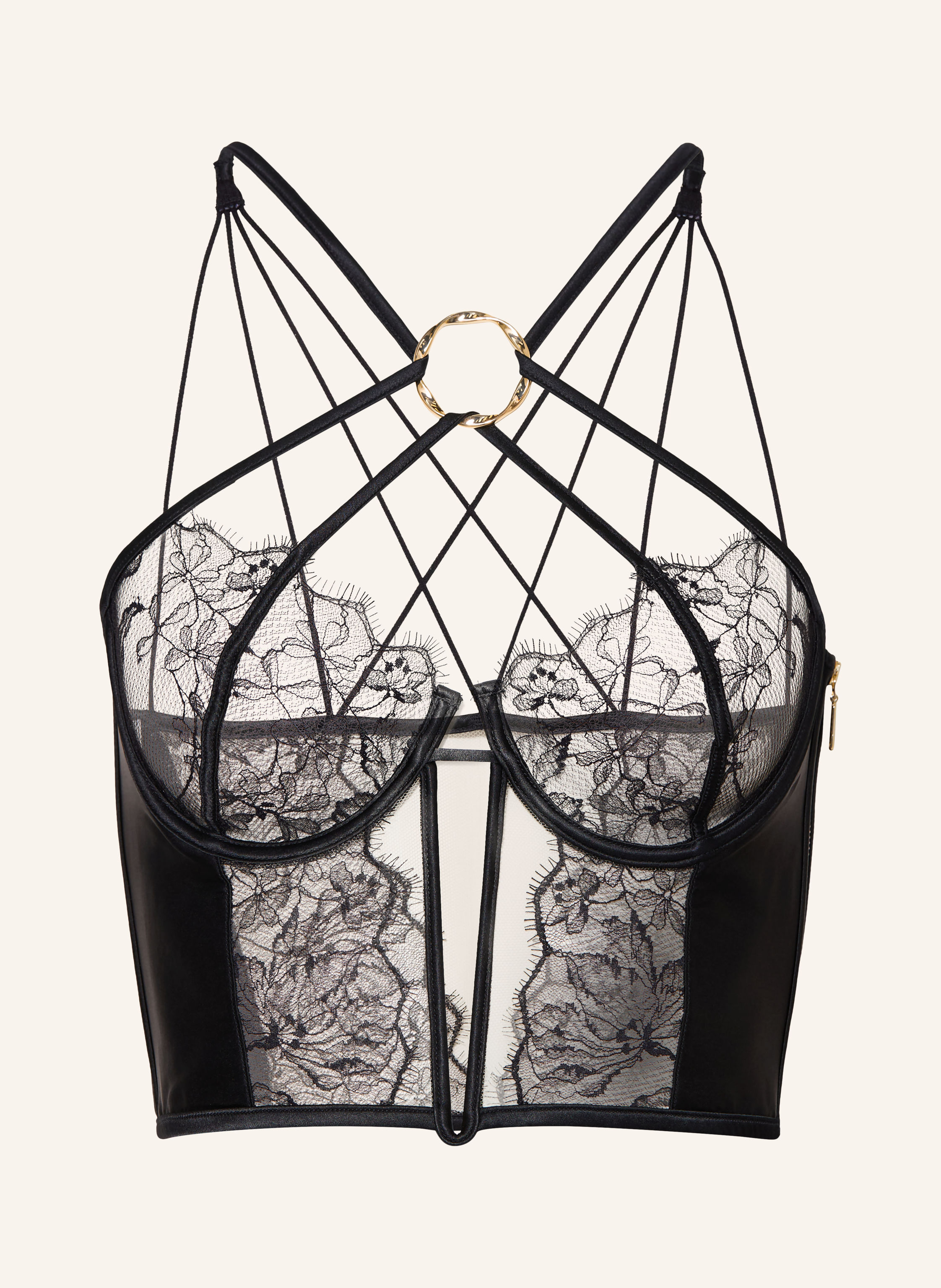 LIVY Bustier DAHLIA STREET mit Cut-out und Seide