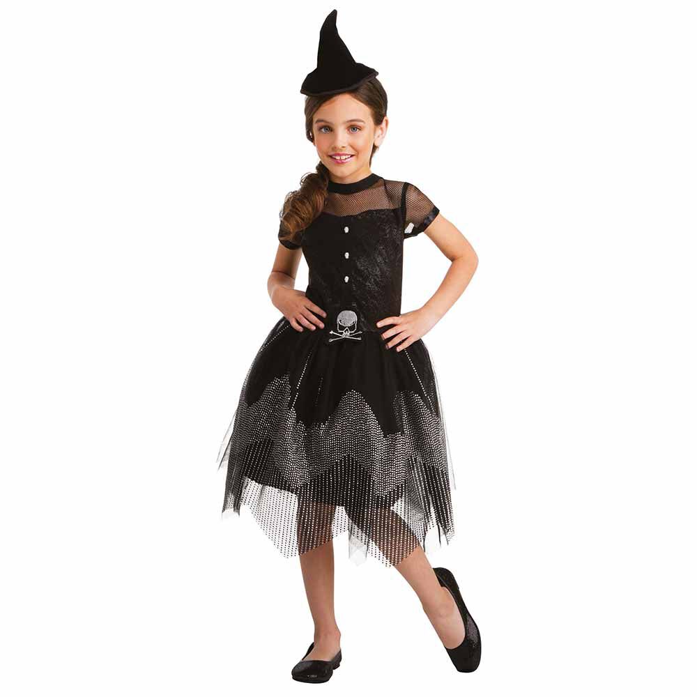 Déguisement enfant Halloween sorcière 11/14 ans