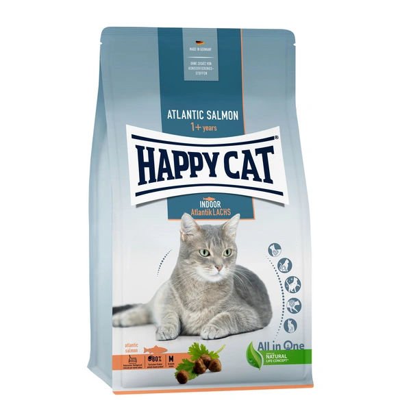 Katzentrockenfutter »Indoor«, 6 Stück, je 0,3 kg, Lachs