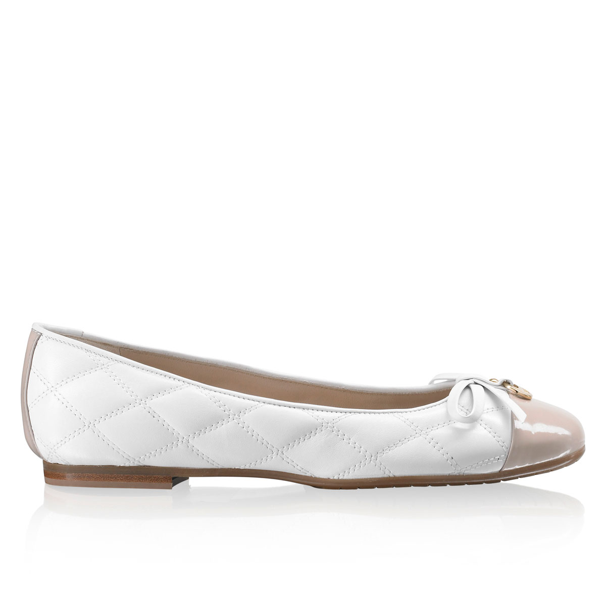Russell & Bromley CHARMING Quilted Ballet Flat
