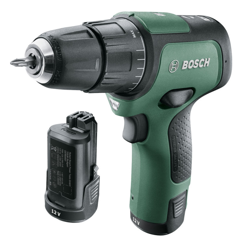 Perceuse visseuse à percussion sur batterie EasyImpact 12 V BOSCH