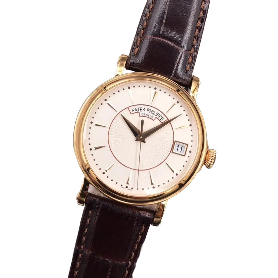 Patek Philippe Calatrava 5153J-001 “Yellow Gold Officer’s Case” Deluxe Replica Edition