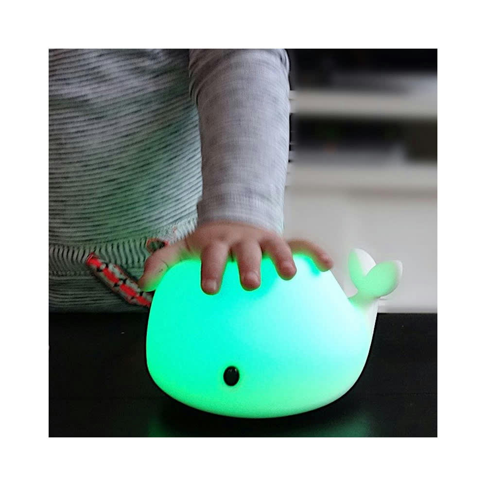 MOBY - Veilleuse molle multicolore moby pvc blanc