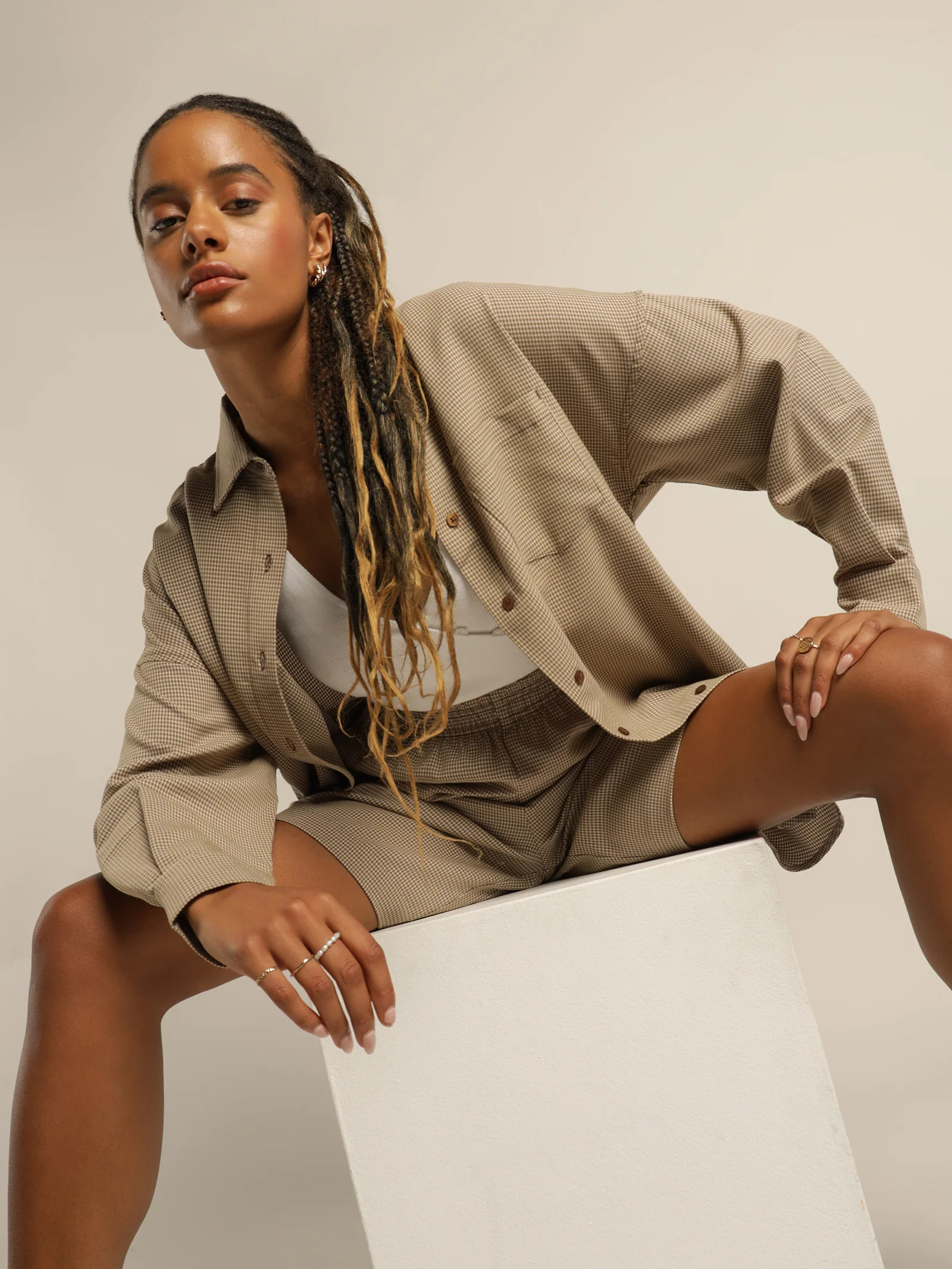 Lina Check Shirt
