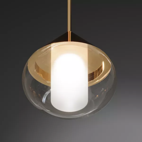 Lampa Wisząca Suza 1xLED czarna PL0103-BK